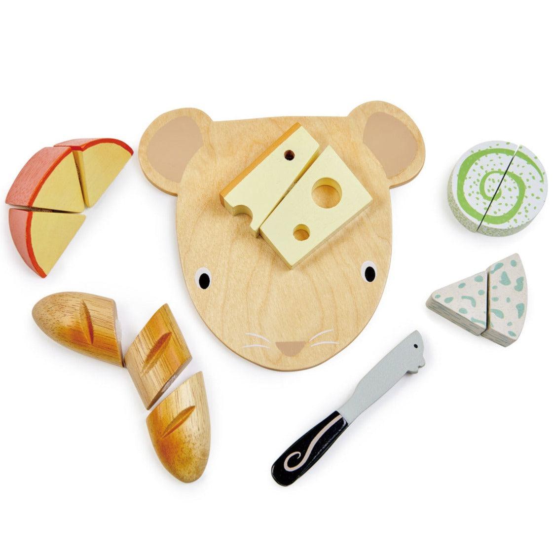 Tender Leaf Toys: drewniana deska z serami Cheese Chopping Board - Noski Noski