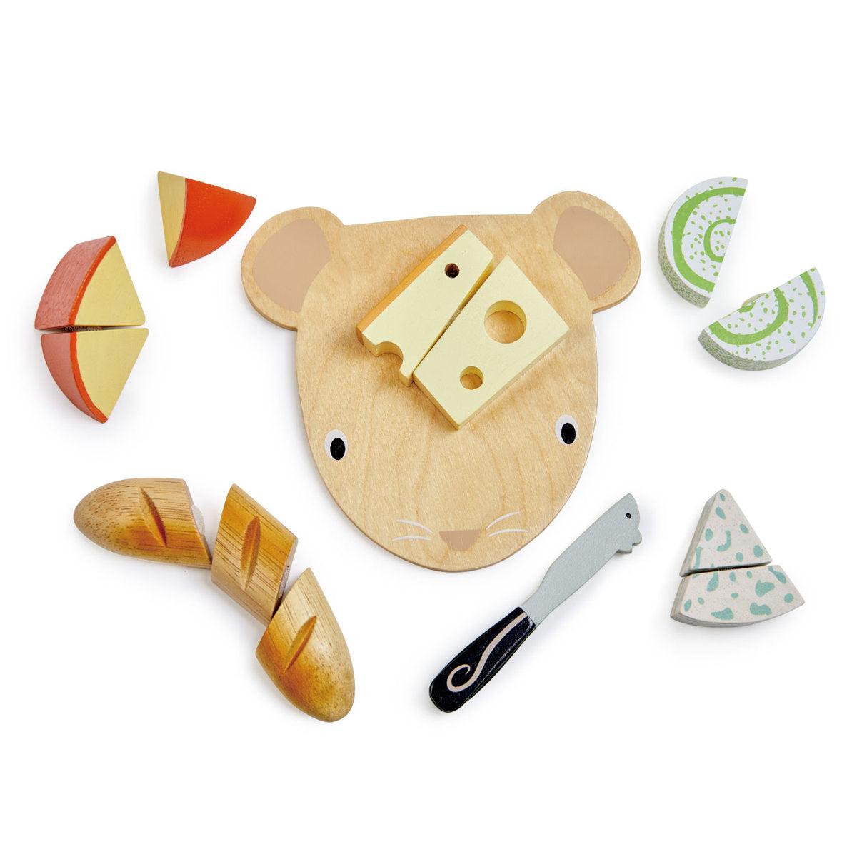 Tender Leaf Toys: drewniana deska z serami Cheese Chopping Board - Noski Noski