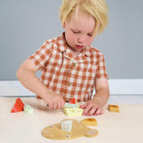 Tender Leaf Toys: drewniana deska z serami Cheese Chopping Board - Noski Noski