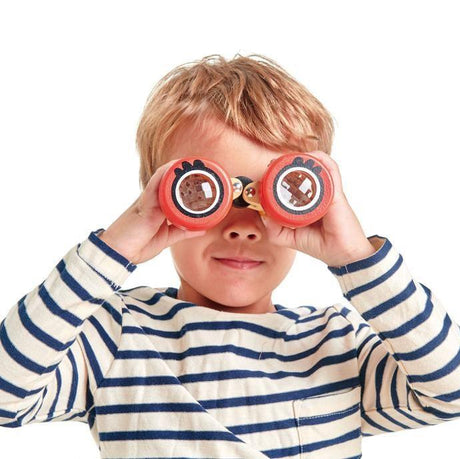 Tender Leaf Toys: drewniana lornetka Safari Binoculars - Noski Noski