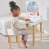 Tender Leaf Toys: drewniana toaletka z lusterkiem Forest Dressing Table - Noski Noski