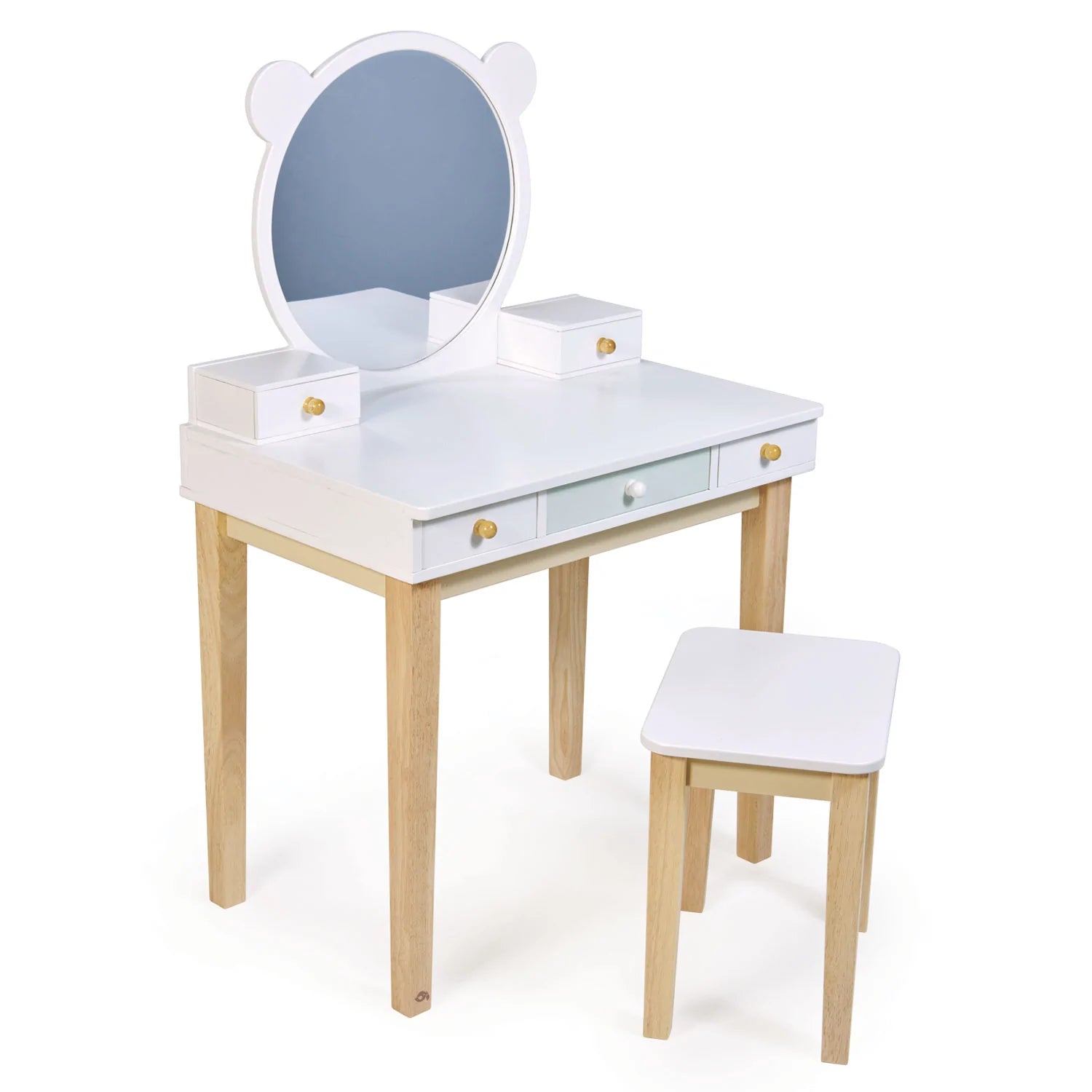 Tender Leaf Toys: drewniana toaletka z lusterkiem Forest Dressing Table - Noski Noski