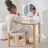 Tender Leaf Toys: drewniana toaletka z lusterkiem Forest Dressing Table - Noski Noski