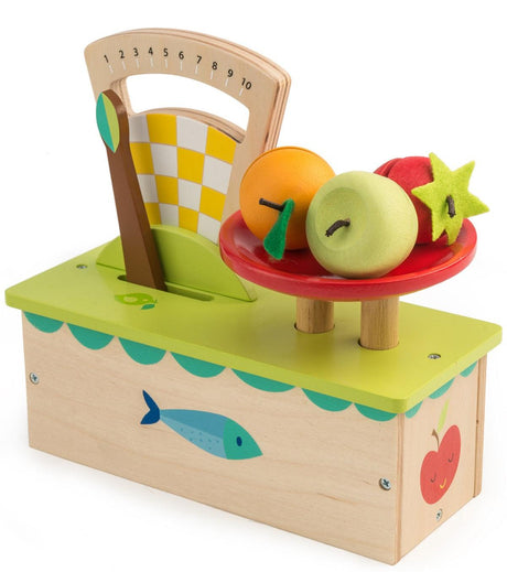 Tender Leaf Toys: drewniana waga Weighing Scales - Noski Noski