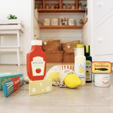 Tender Leaf Toys: drewniane artykuły spożywcze Supermarket Grocery Set - Noski Noski