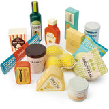 Tender Leaf Toys: drewniane artykuły spożywcze Supermarket Grocery Set - Noski Noski
