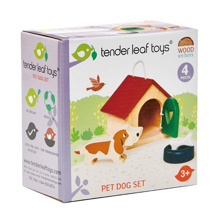 Tender Leaf Toys: drewniane figurki Pieski - Noski Noski