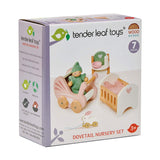 Tender Leaf Toys: drewniane meble do domku dla lalek Pokój niemowlaka - Noski Noski