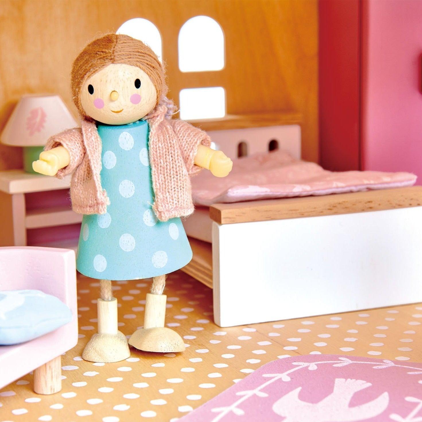 Tender Leaf Toys - Salle de bain pour maison de poupées