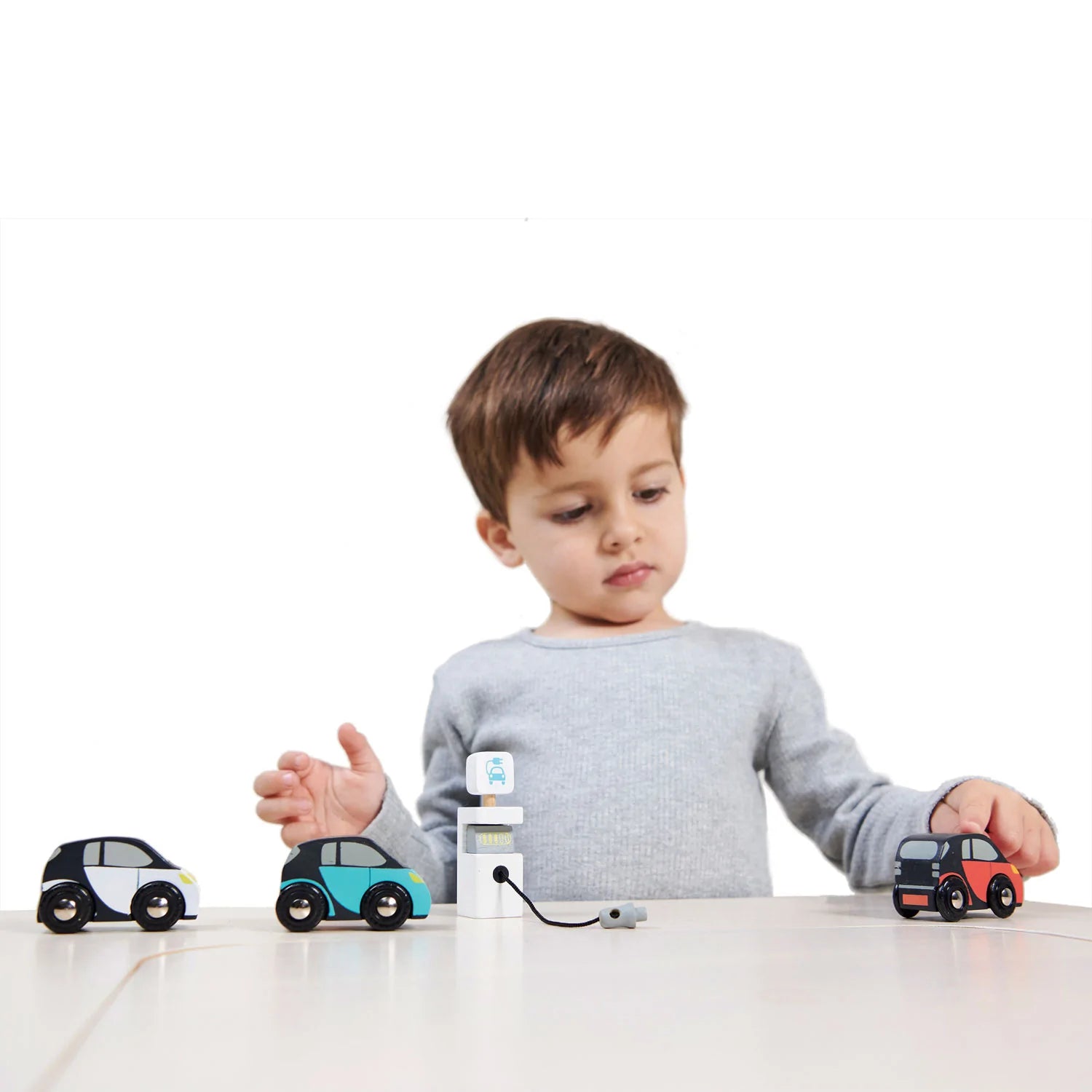 Tender Leaf Toys: drewniane samochody Smart Car - Noski Noski