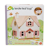 Tender Leaf Toys: drewniany domek dla lalek z mebelkami Cottontail Cottage - Noski Noski
