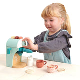 Tender Leaf Toys: drewniany ekspres do kawy Babyccino Maker - Noski Noski