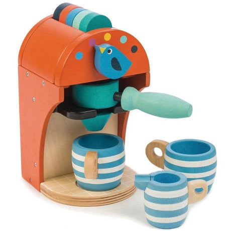 Tender Leaf Toys: drewniany ekspres do kawy Espresso Machine - Noski Noski