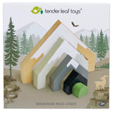 Tender Leaf Toys: drewniany górski przejazd Mountain Pass Stack - Noski Noski