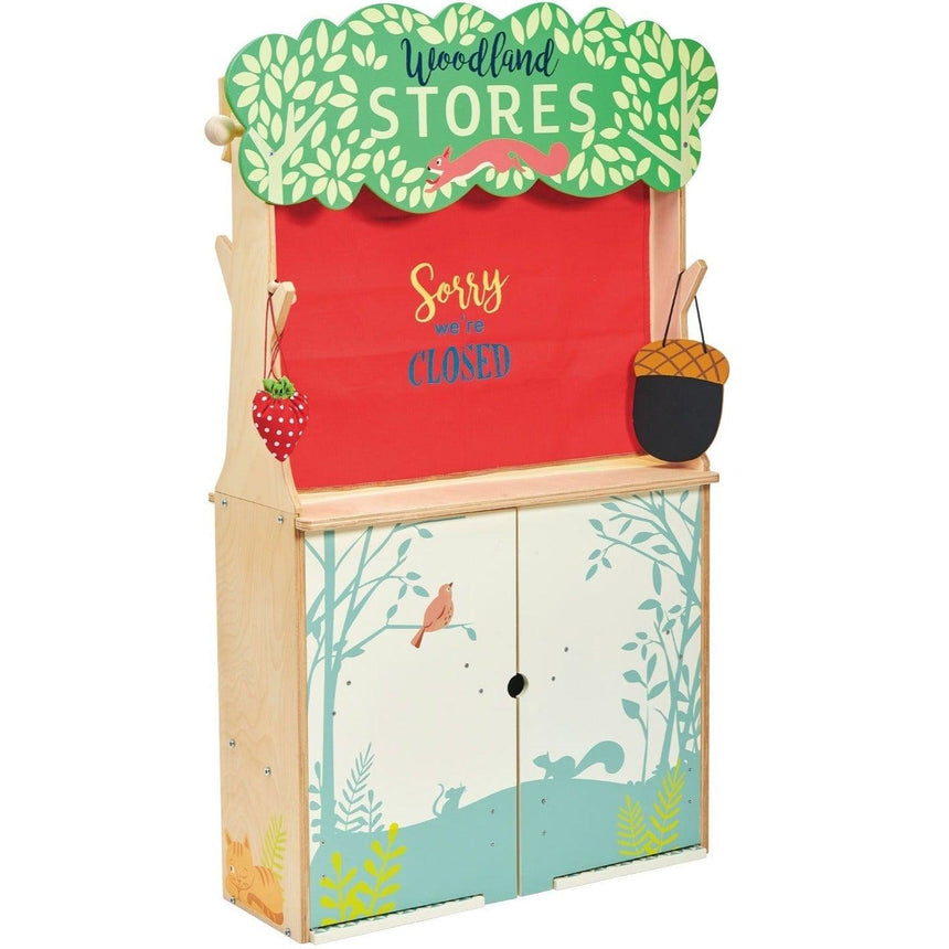 Tender Leaf Toys: drewniany sklep i teatrzyk Woodland - Noski Noski