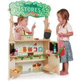 Tender Leaf Toys: drewniany sklep i teatrzyk Woodland - Noski Noski