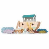 Tender Leaf Toys: drewniany statek Noah's Wooden Ark - Noski Noski