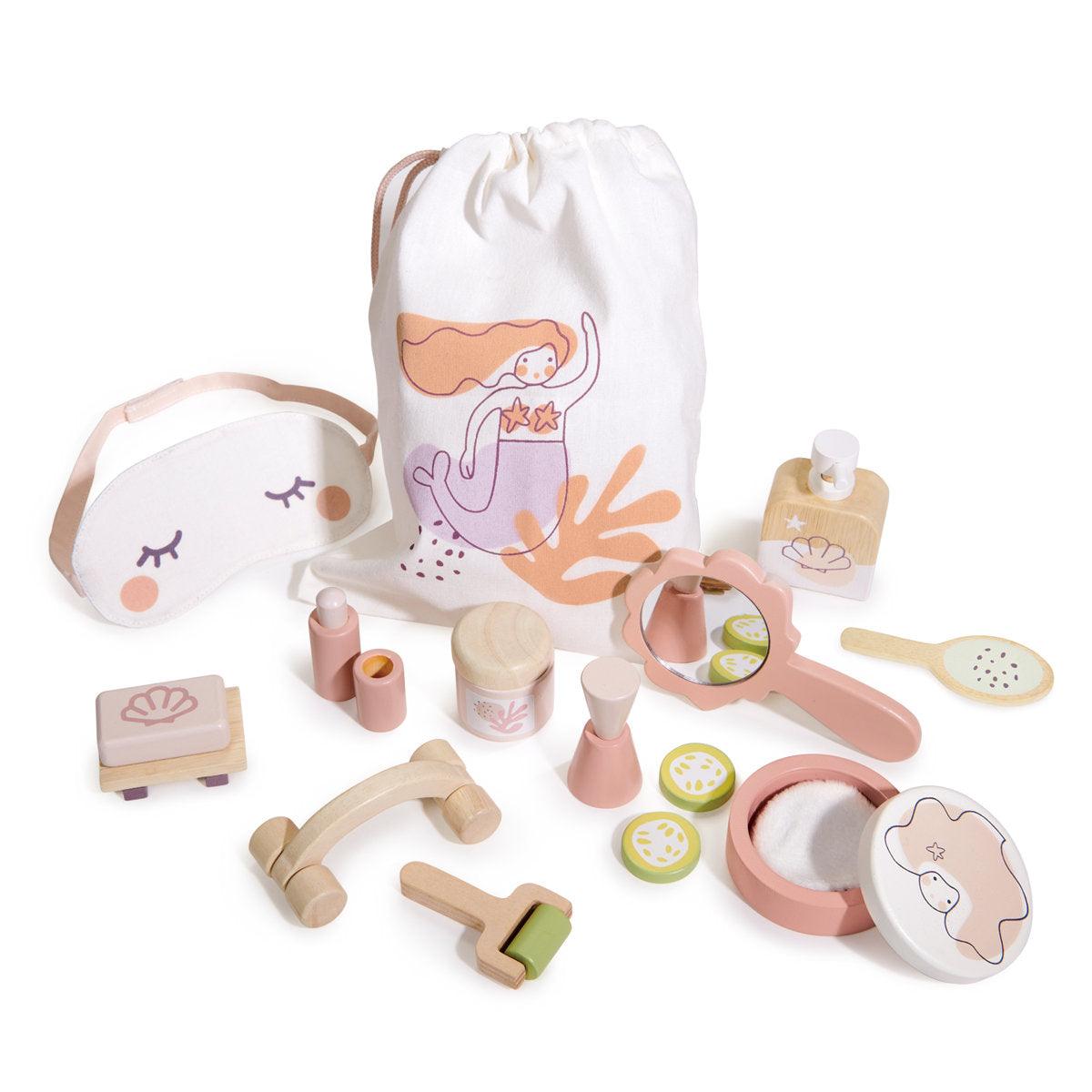 Tender Leaf Toys: drewniany zestaw Spa Retreat Set - Noski Noski