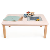 Tender Leaf Toys: duży stolik z podwójnym schowkiem Play Table - Noski Noski