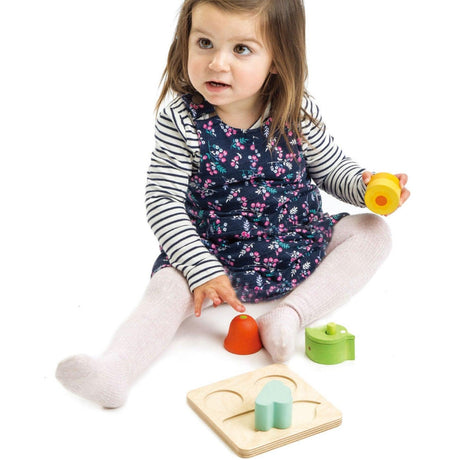 Tender Leaf Toys: dźwiękowe klocki sensoryczne Audio Sensory Tray - Noski Noski