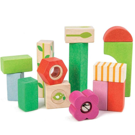 Tender Leaf Toys: klocki sensoryczne Nursery Blocks - Noski Noski