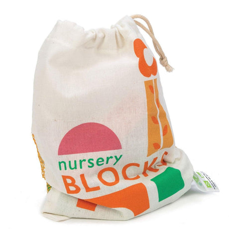Tender Leaf Toys: klocki sensoryczne Nursery Blocks - Noski Noski
