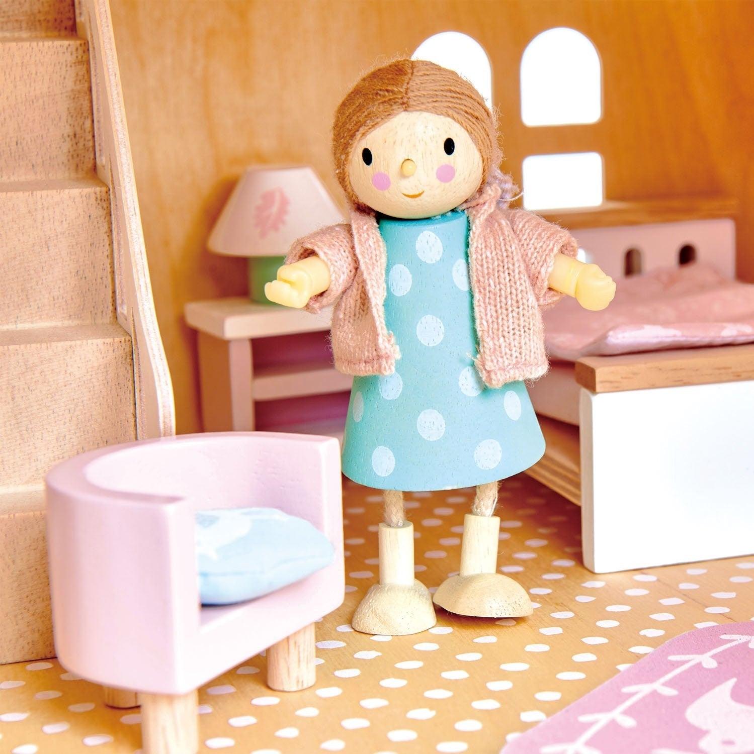 Tender Leaf Toys: laleczka Pani Goodwood z dzieckiem - Noski Noski