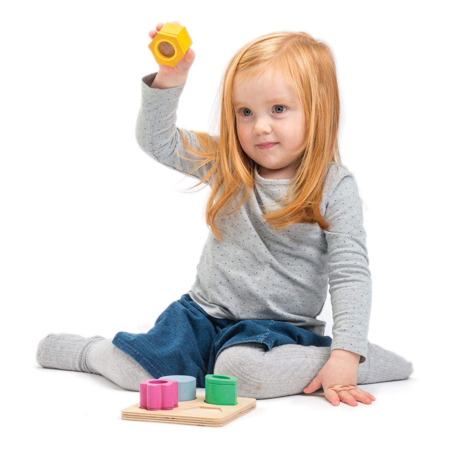 Tender Leaf Toys: optyczna zabawka sensoryczna Visual Sensory Tray - Noski Noski