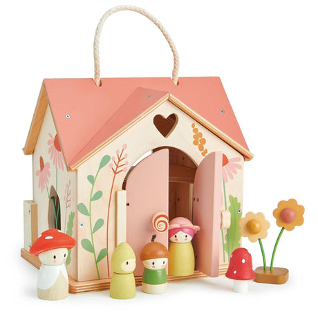 Tender Leaf Toys: przenośny leśny domek Rosewood Cottage - Noski Noski