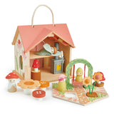 Tender Leaf Toys: przenośny leśny domek Rosewood Cottage - Noski Noski