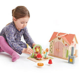 Tender Leaf Toys: przenośny leśny domek Rosewood Cottage - Noski Noski