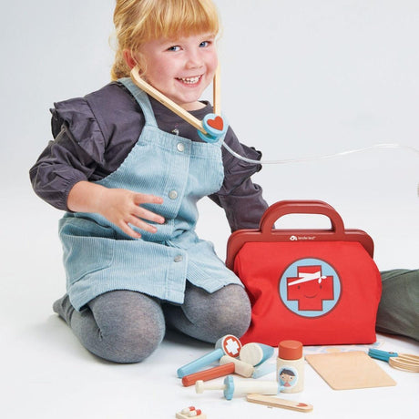 Tender Leaf Toys: torba lekarska Doctor's Bag - Noski Noski