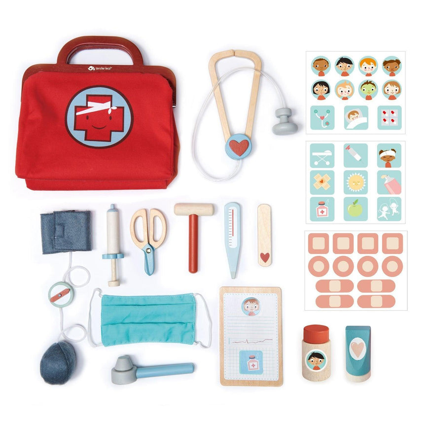 Tender Leaf Toys: torba lekarska Doctor's Bag - Noski Noski