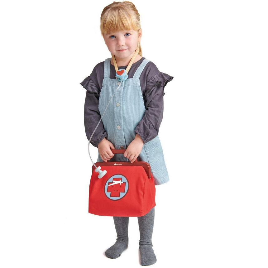Tender Leaf Toys: torba lekarska Doctor's Bag - Noski Noski