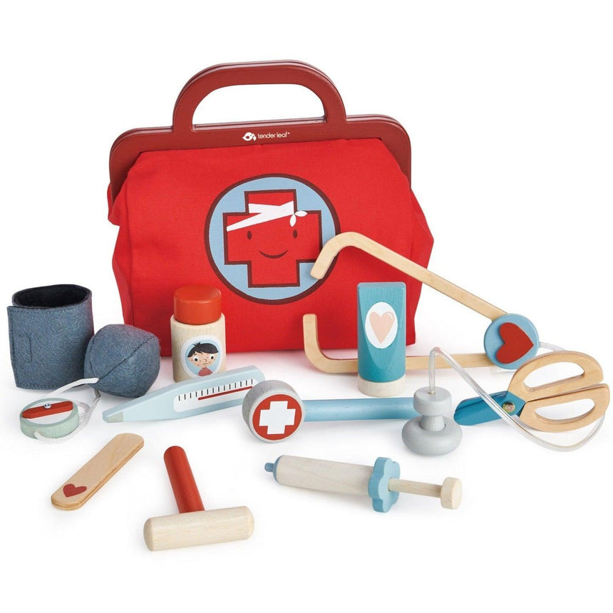 Tender Leaf Toys: torba lekarska Doctor's Bag - Noski Noski