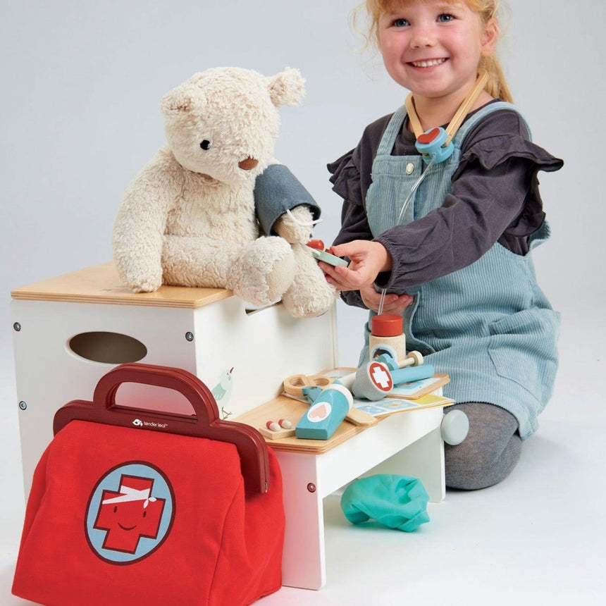 Tender Leaf Toys: torba lekarska Doctor's Bag - Noski Noski