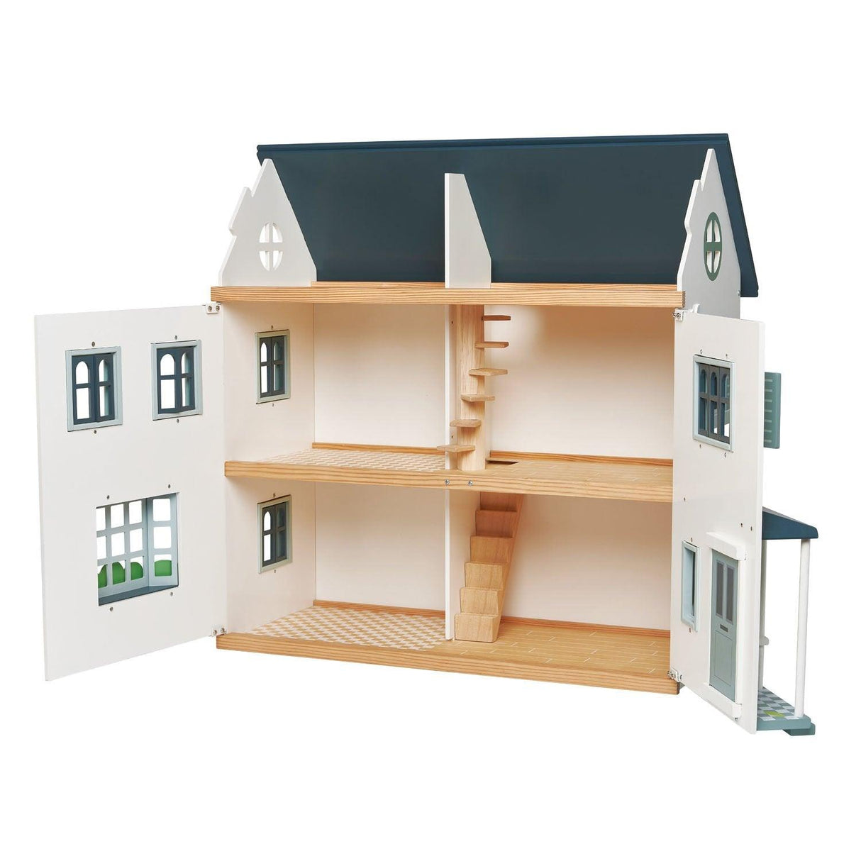 Tender Leaf Toys: trzypiętrowy domek dla lalek Dovetail House - Noski Noski