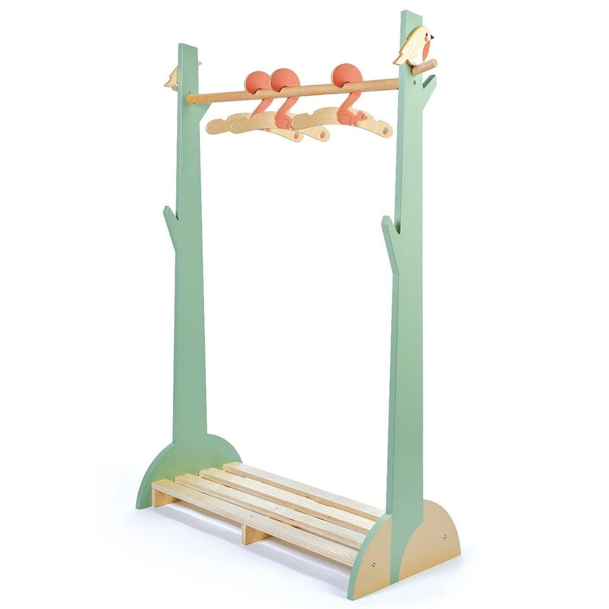 Tender Leaf Toys: wieszak na ubrania Forest Clothes Rail - Noski Noski