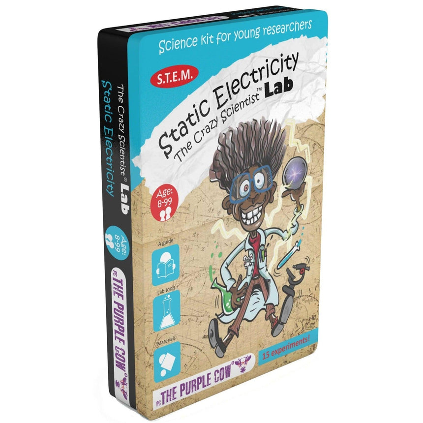 The Purple Cow: eksperymenty Elektryczność Statyczna - Noski Noski
