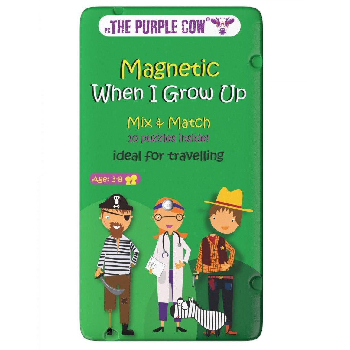 The Purple Cow: magnetyczna gra układanka Zawody - Noski Noski