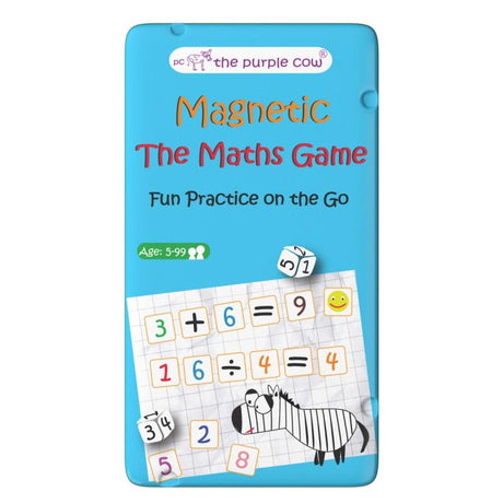 The Purple Cow: magnetyczna gra Zadania Matematyczne - Noski Noski