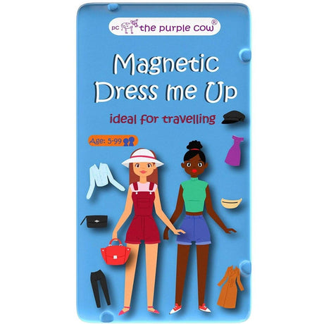 The Purple Cow: magnetyczna ubieranka Dress Me Up - Noski Noski