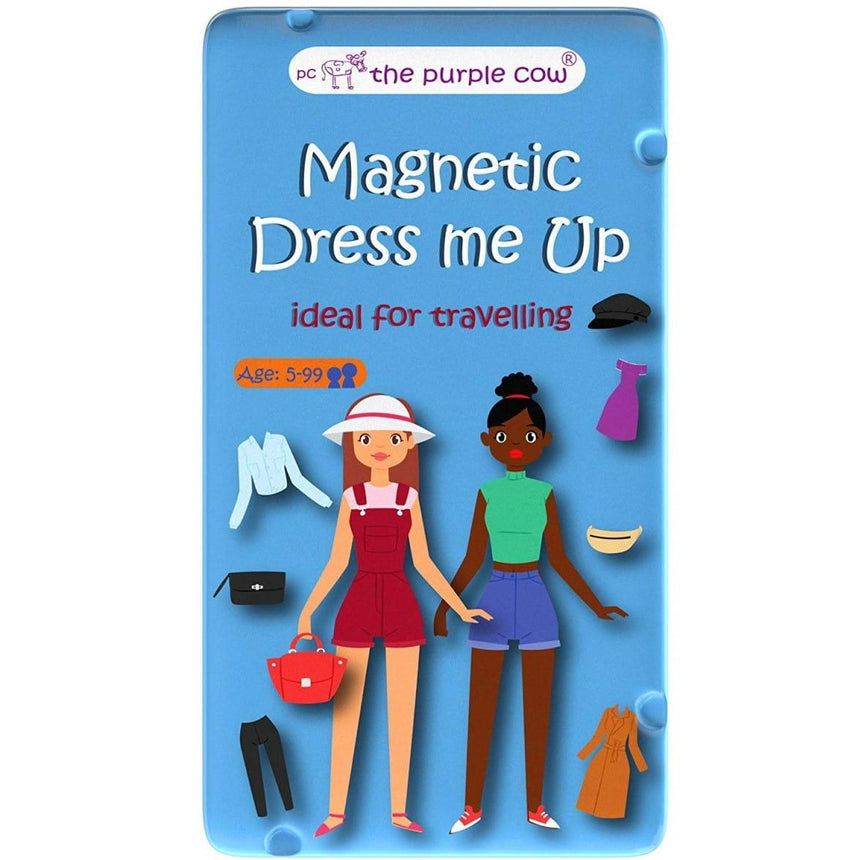 The Purple Cow: magnetyczna ubieranka Dress Me Up - Noski Noski