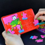 The Purple Cow: magnetyczne puzzle Farma - Noski Noski