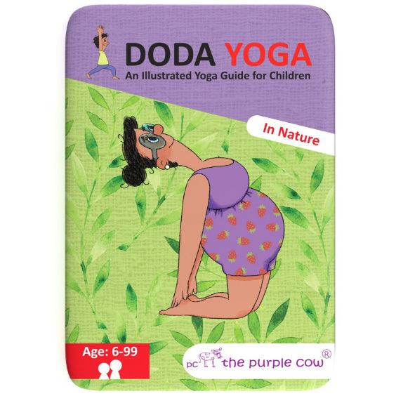 The Purple Cow: nauka jogi dla dzieci DODA YOGA Natura - Noski Noski