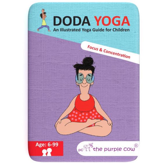 The Purple Cow: nauka jogi dla dzieci DODA YOGA Skupienie i Koncentracja - Noski Noski