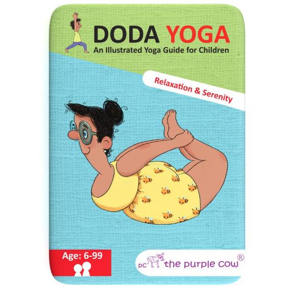 The Purple Cow: nauka jogi dla dzieci DODA YOGA Spokój i Relaks - Noski Noski