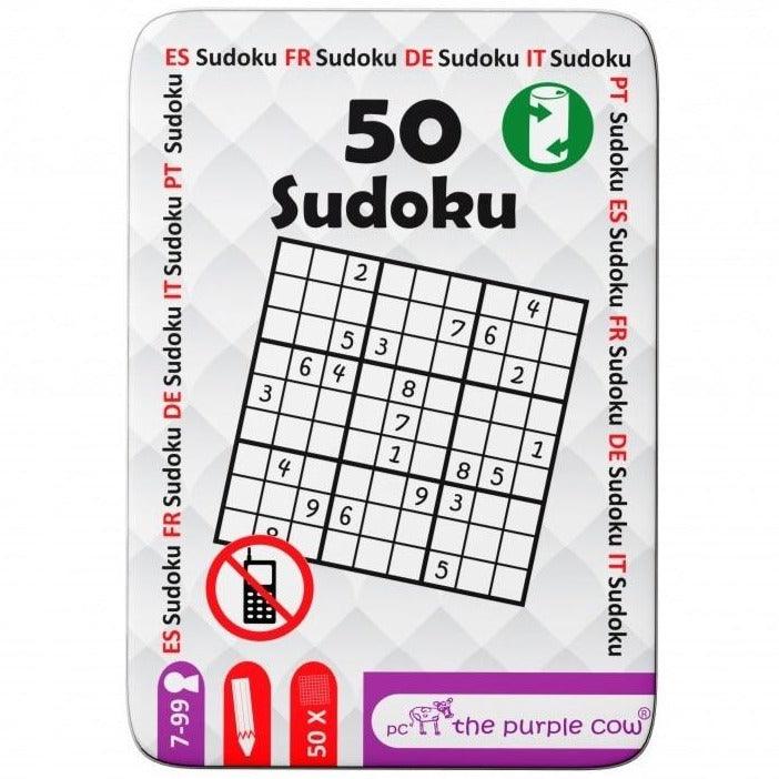 The Purple Cow: podróżne łamigłówki 50 Sudoku - Noski Noski