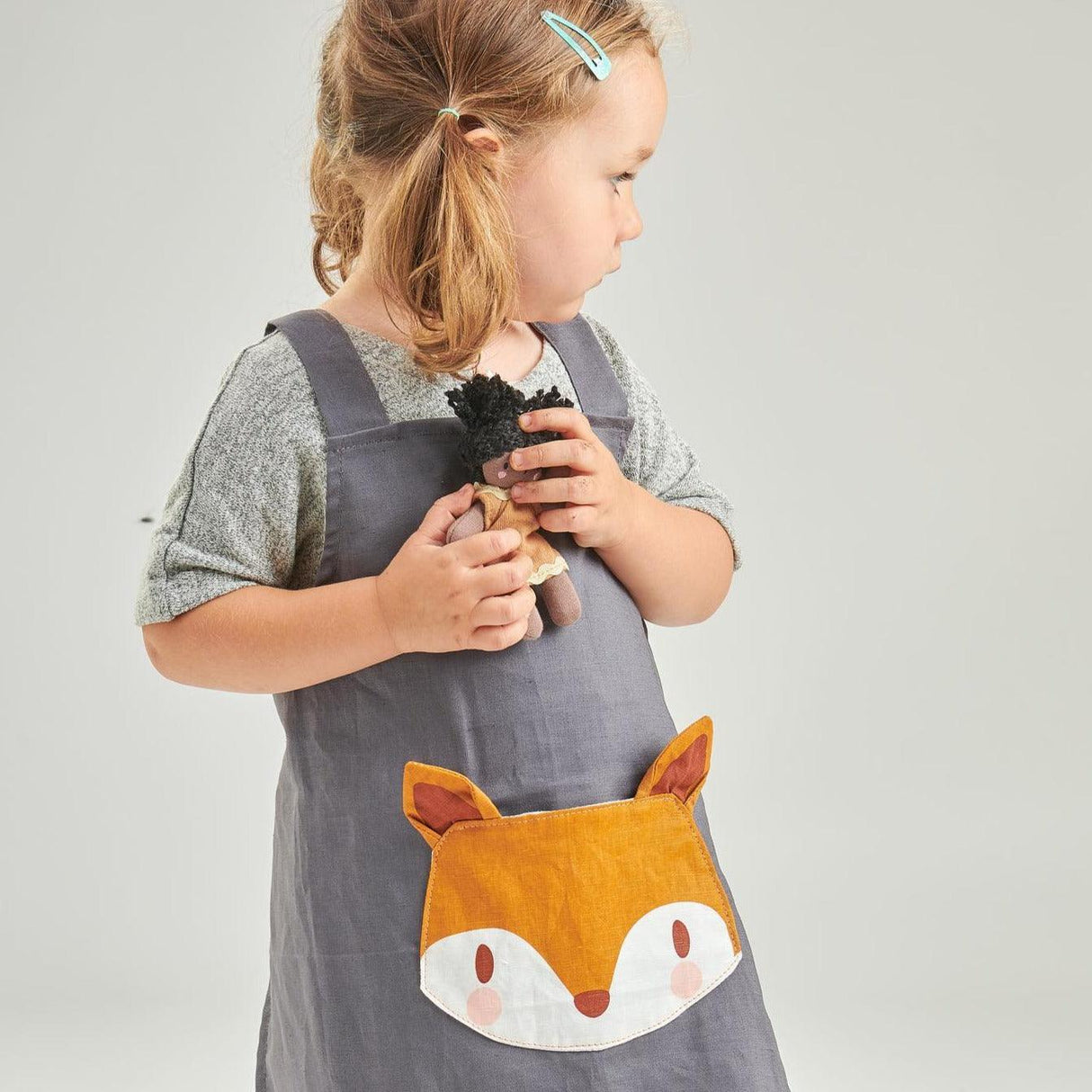 ThreadBear Design: fartuszek lniany Linen Apron - Noski Noski