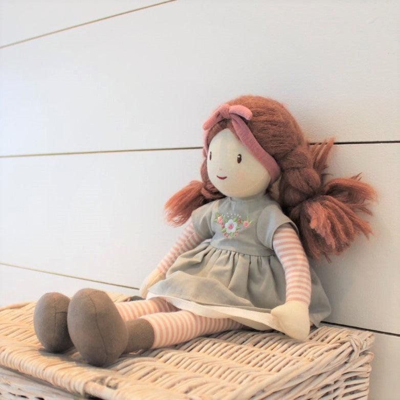 ThreadBear Design: materiałowa lalka Alma Rag Doll - Noski Noski